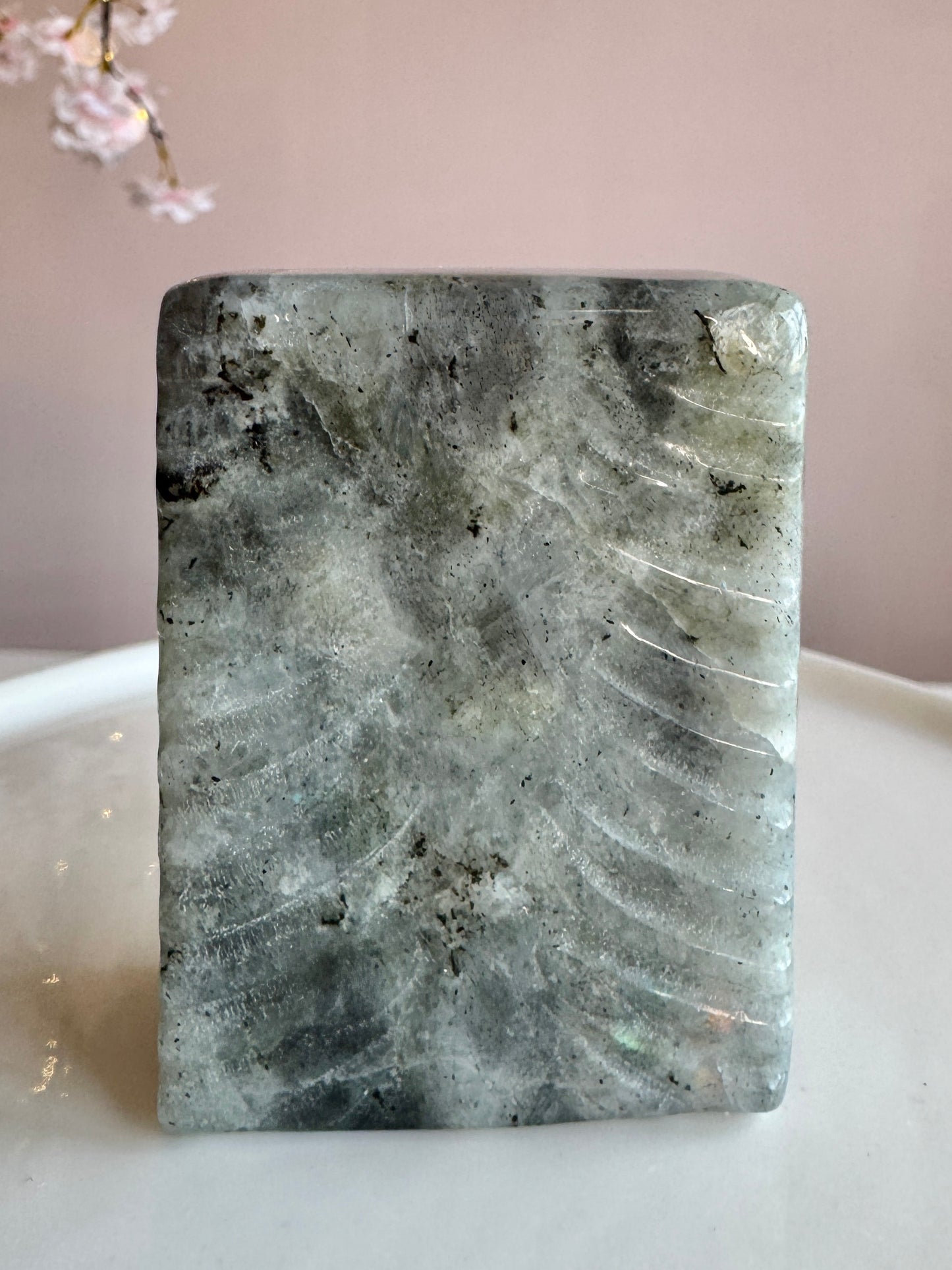 Crystal Dragon Book 6cm | Pick Your Own | Labradorite or Green Jade