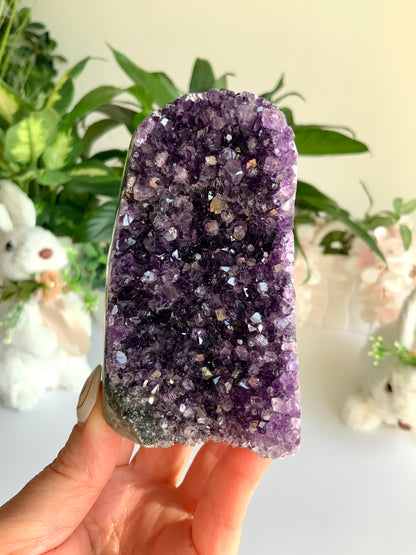 Uruguay Amethyst Cut Base — Peace | Calm | Intuition