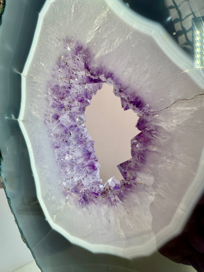 Druzy Agate Amethyst Portal