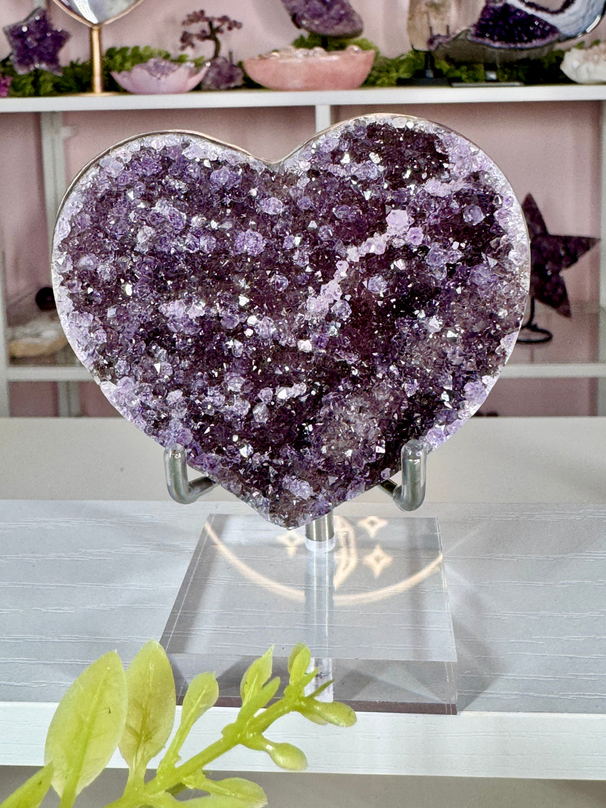 Amethyst Heart