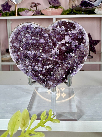 Amethyst Heart