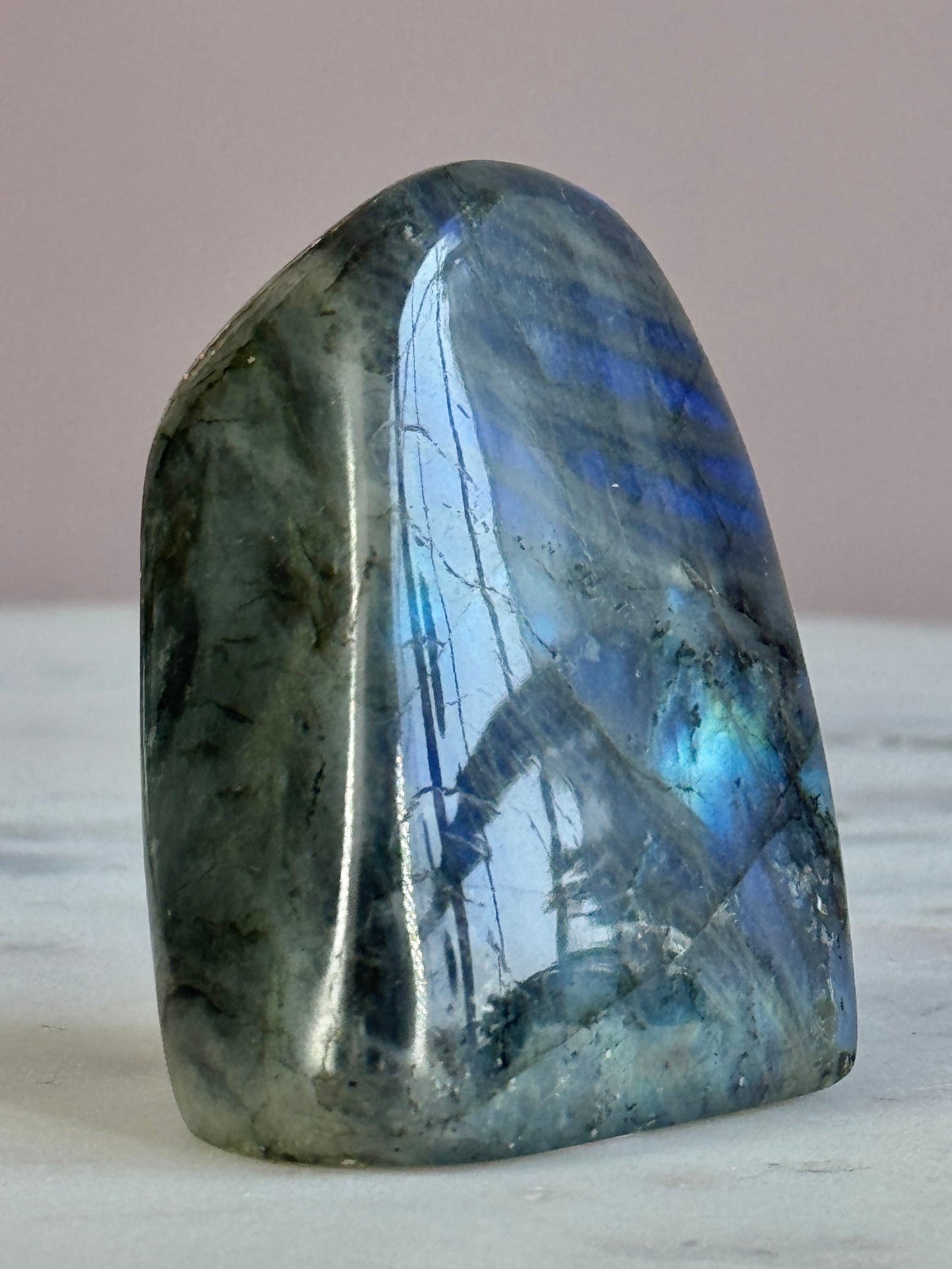 Labradorite Free-form | Deep Blue Flash