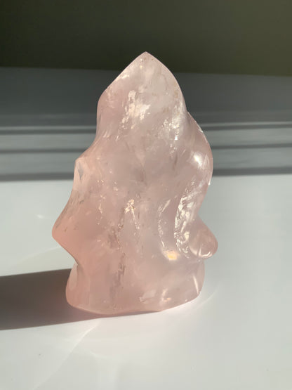 Rose Quartz Flame – Love • Compassion • Heart Healing
