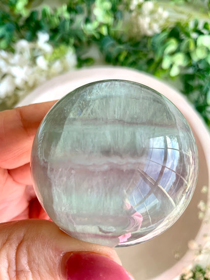 Flourite sphere