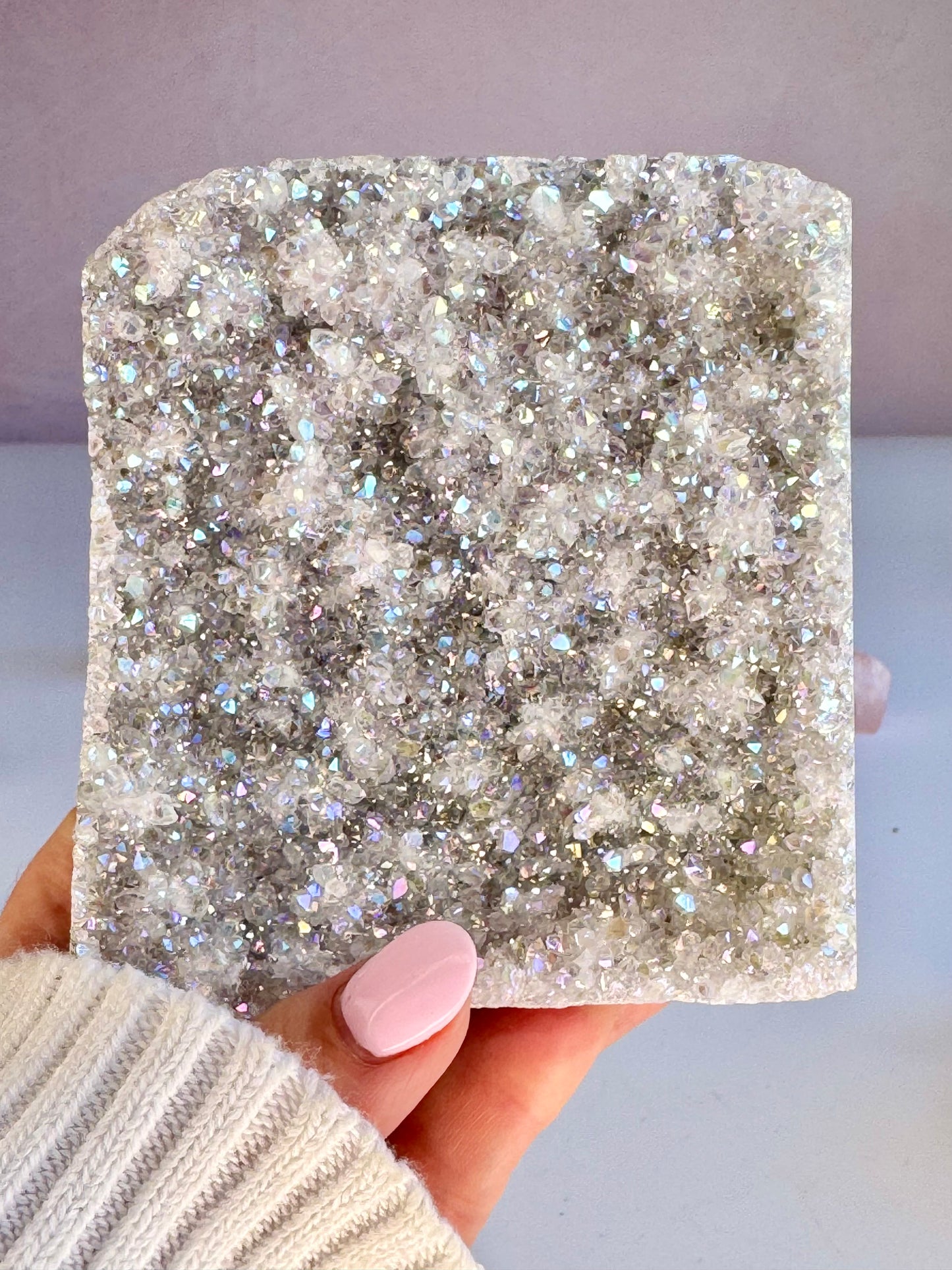 Aura Sugar Druzy Quartz