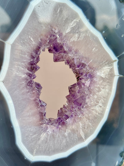 Druzy Agate Amethyst Portal