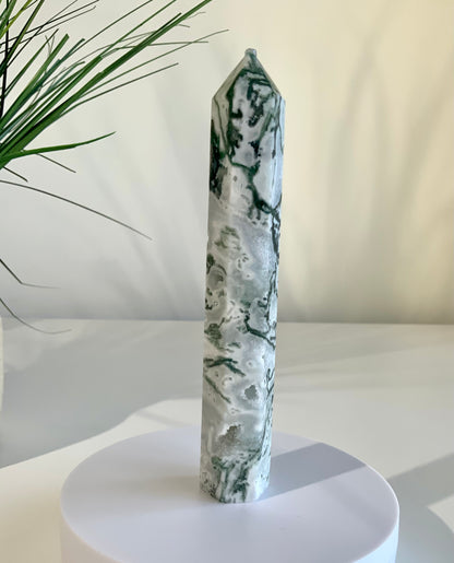 Moss Agate Tower 04 discounted