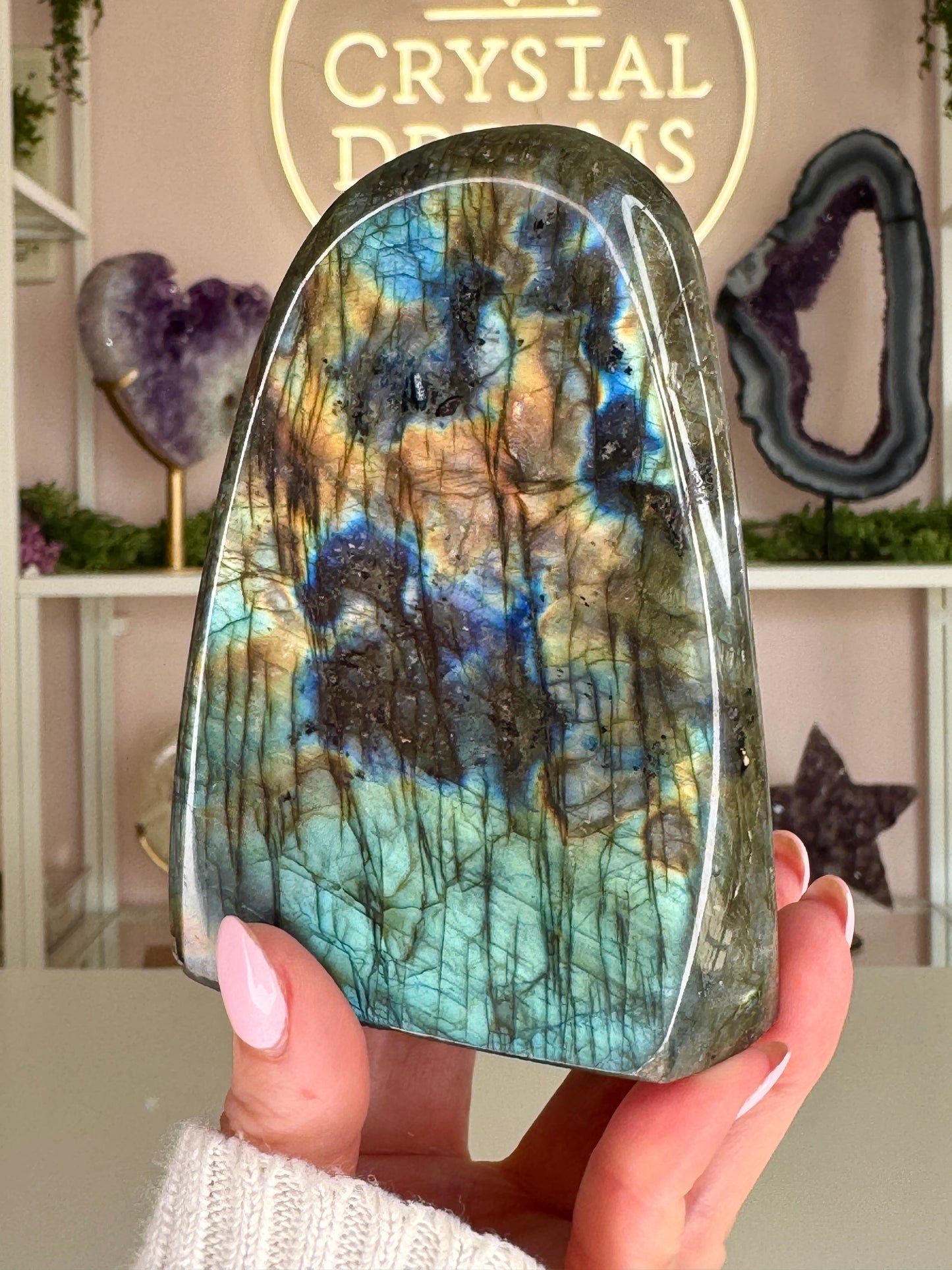 Labradorite Freeform | 1.3 lb | Madagascar