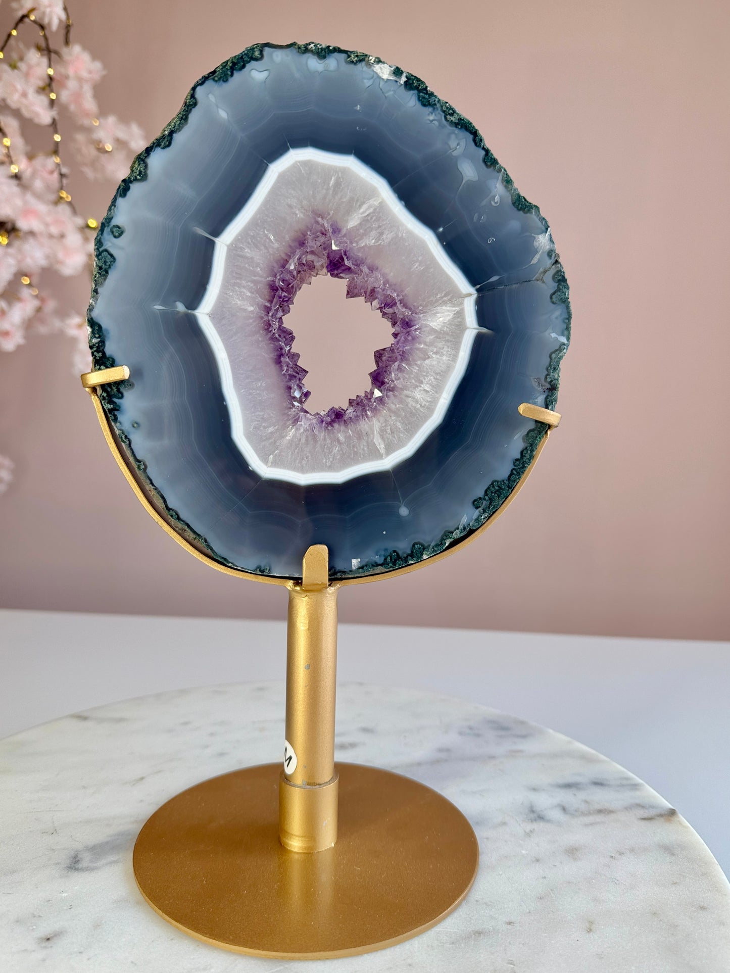 Druzy Agate Amethyst Portal