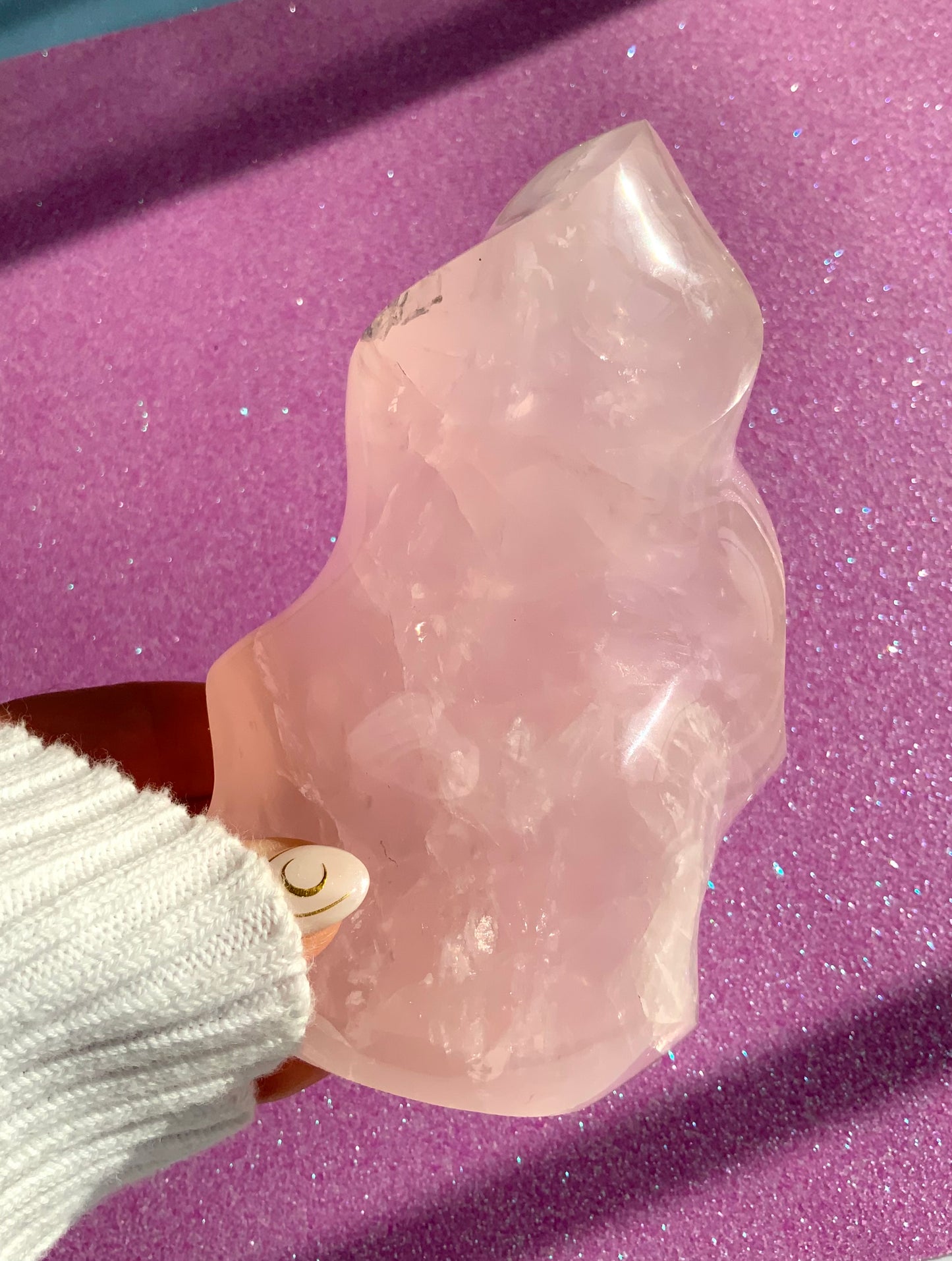 Rose Quartz Flame – Love • Compassion • Heart Healing