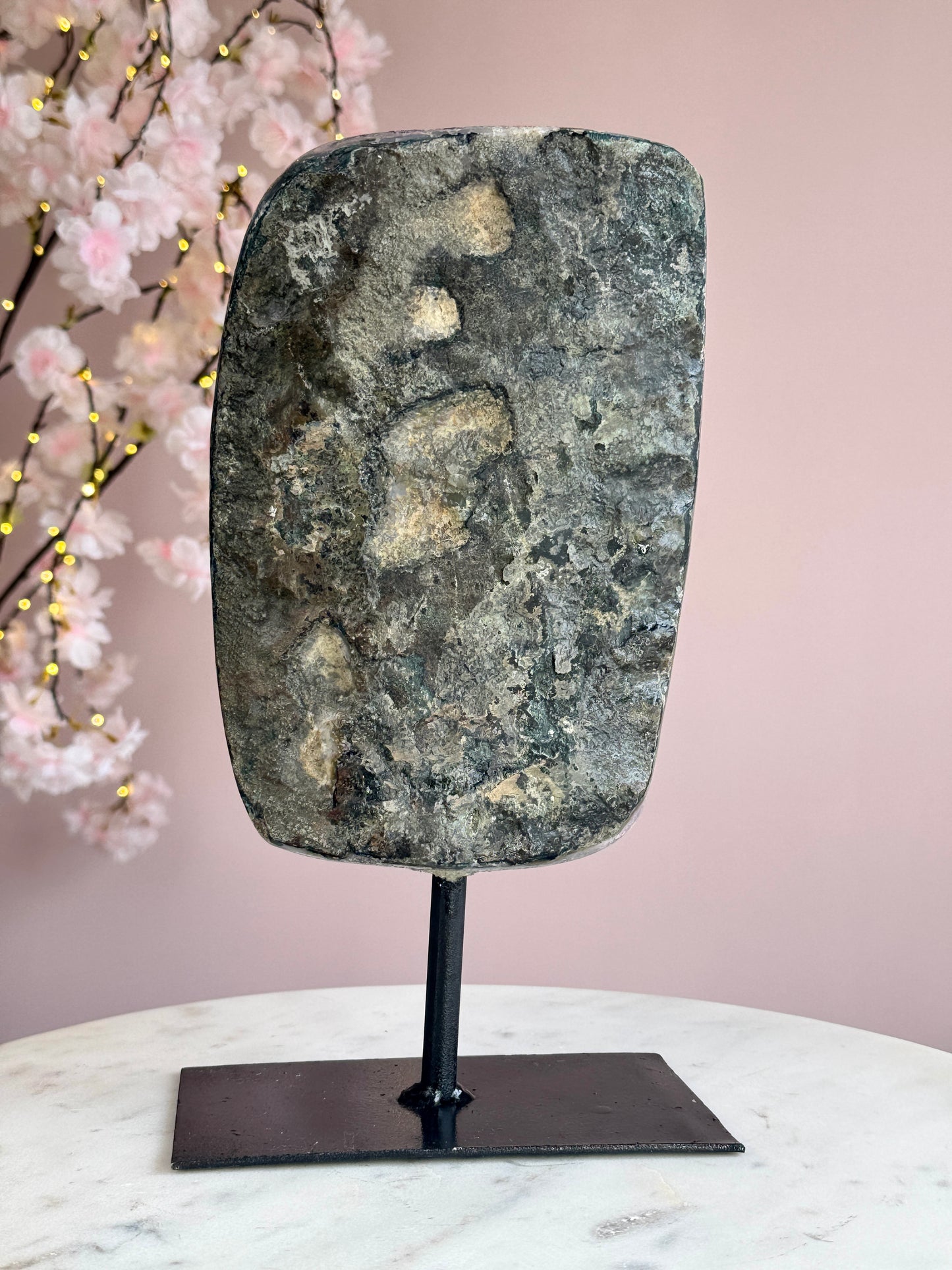 Uruguay Amethyst Cluster on Stand