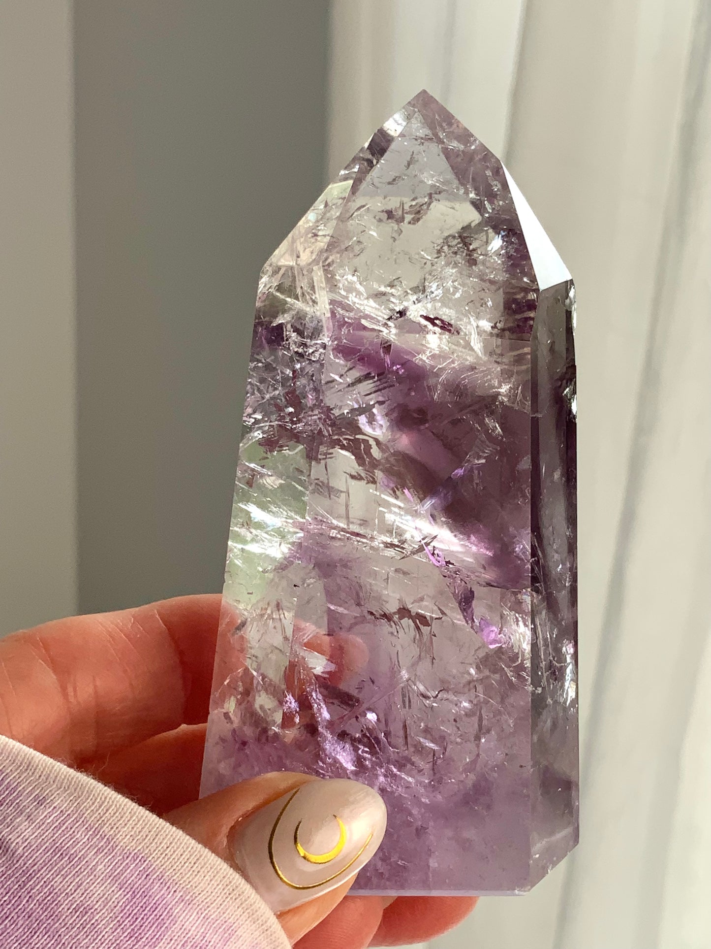 Beautiful Phantom Amethyst Quartz Crystal