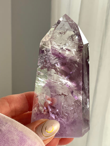 Beautiful Phantom Amethyst Quartz Crystal