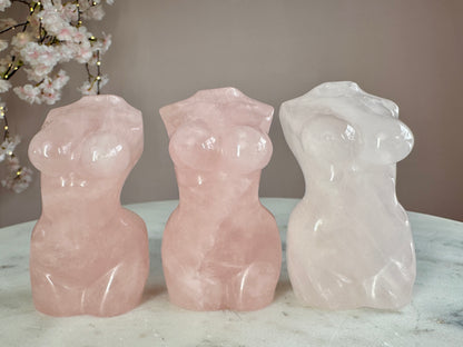 Rose Quartz Goddess Body