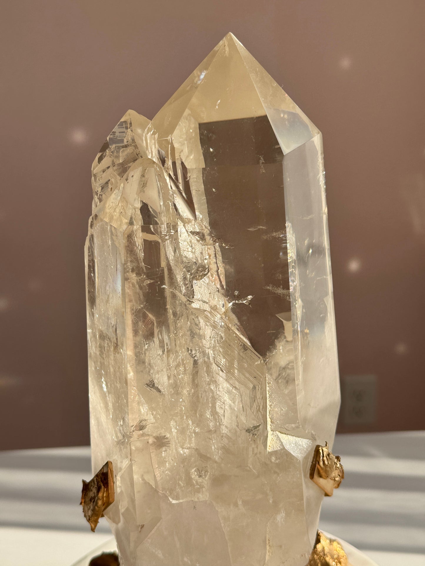 Rare Triple Cathedral Light Citrine from Bahia, Brazil Collector Quality • Exceptional Clarity • One-of-a-Kind