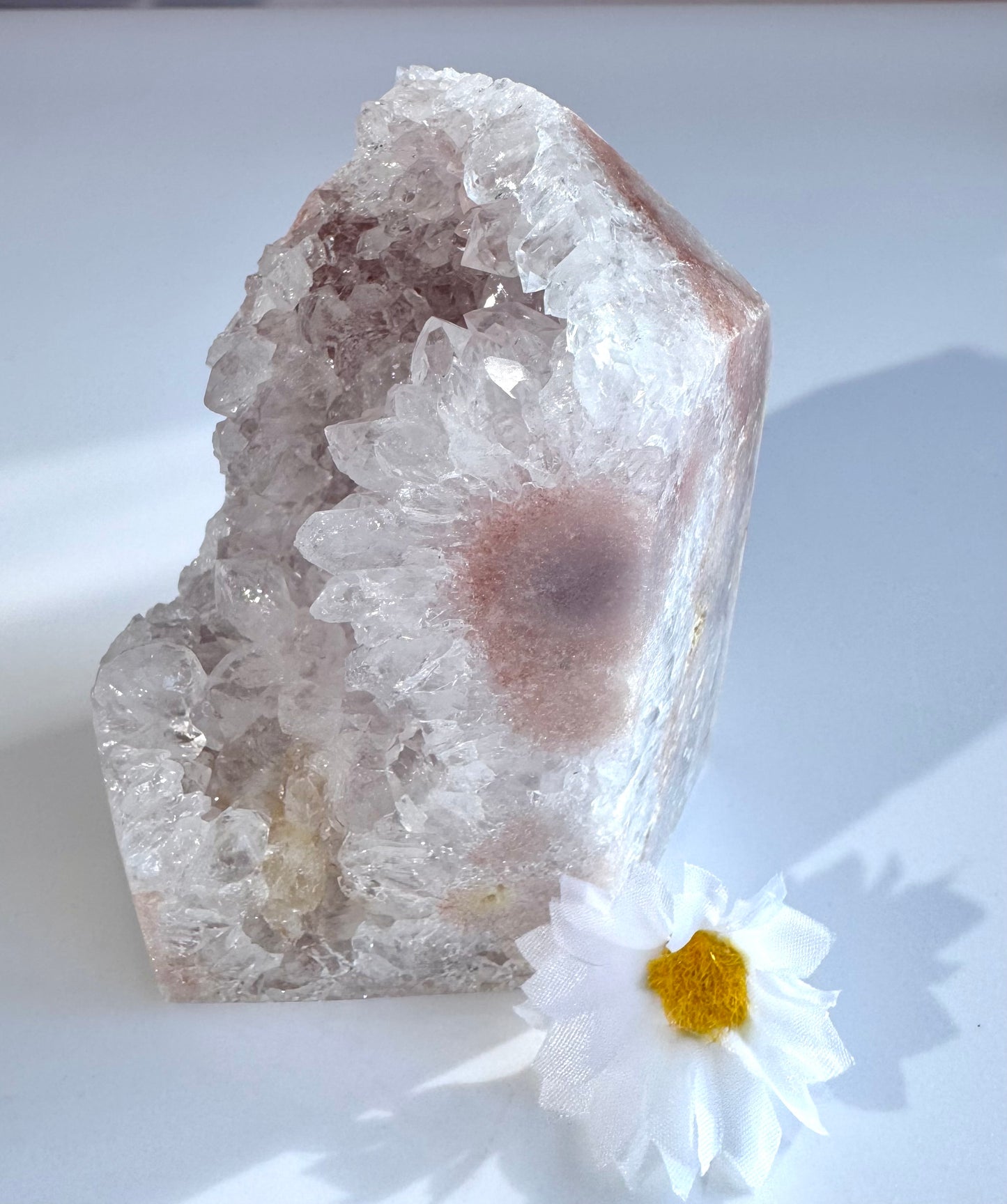 Pink Amethyst Druzy Tower