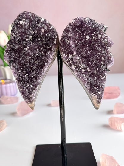 Amethyst Angel Wings