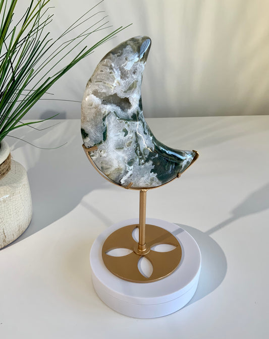 Moss Agate Moon -06