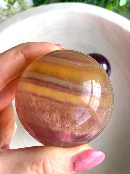 Fluorite sphere