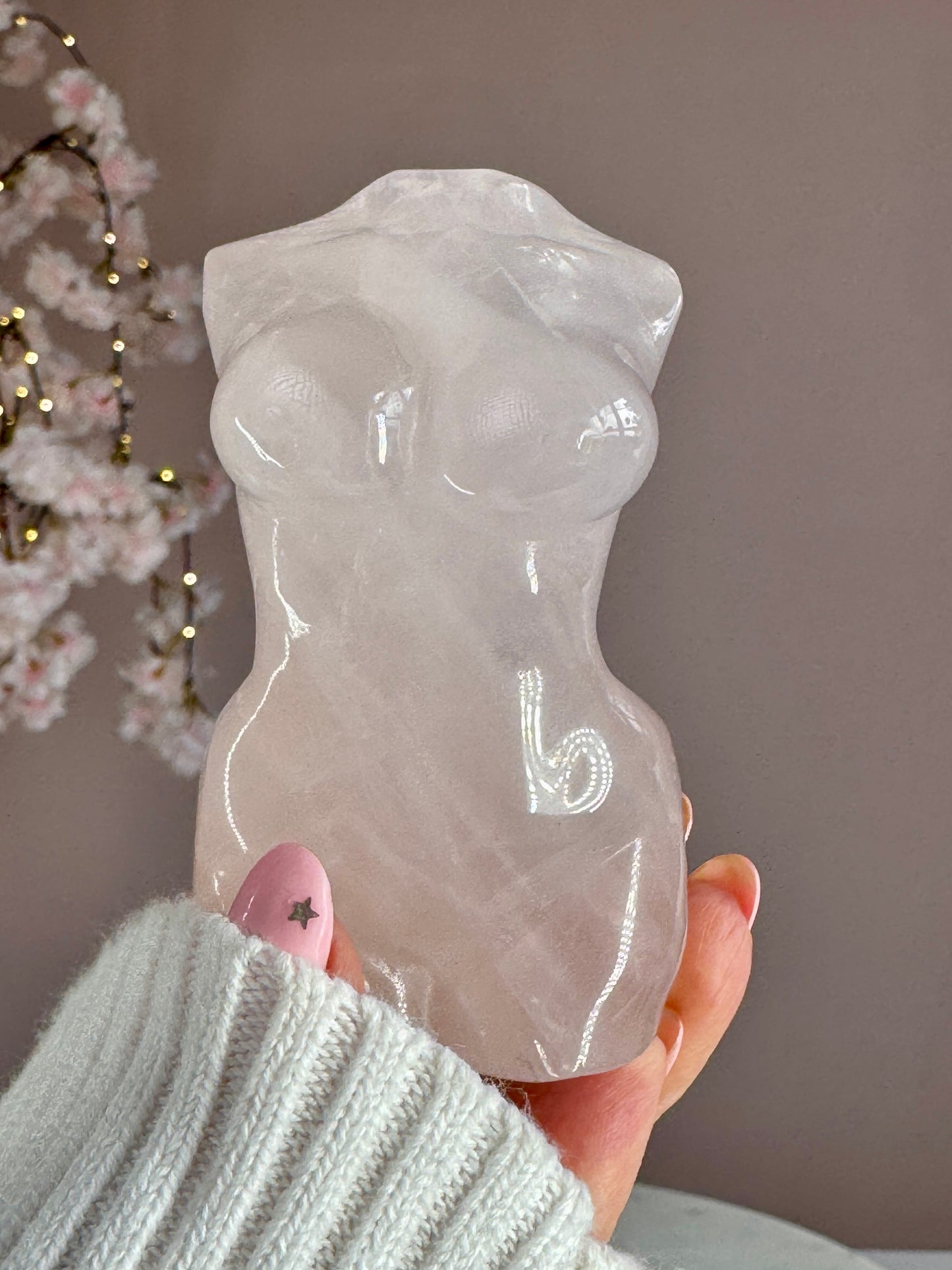 Rose Quartz Goddess Body