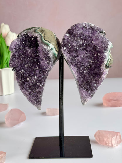 Amethyst Angel Wings