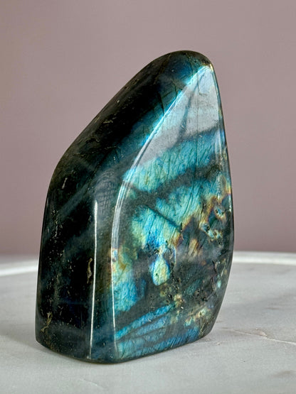 Labradorite Freeform with Brilliant Rainbow Flash (B)