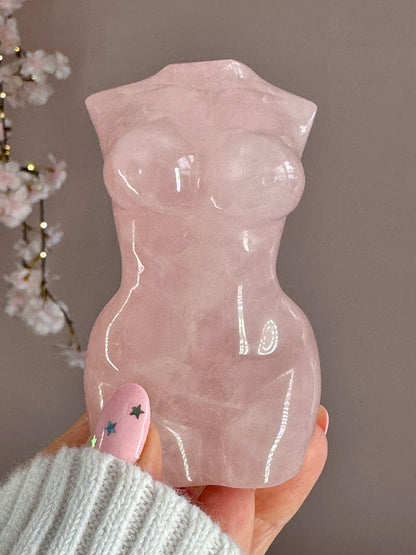 Rose Quartz Goddess Body