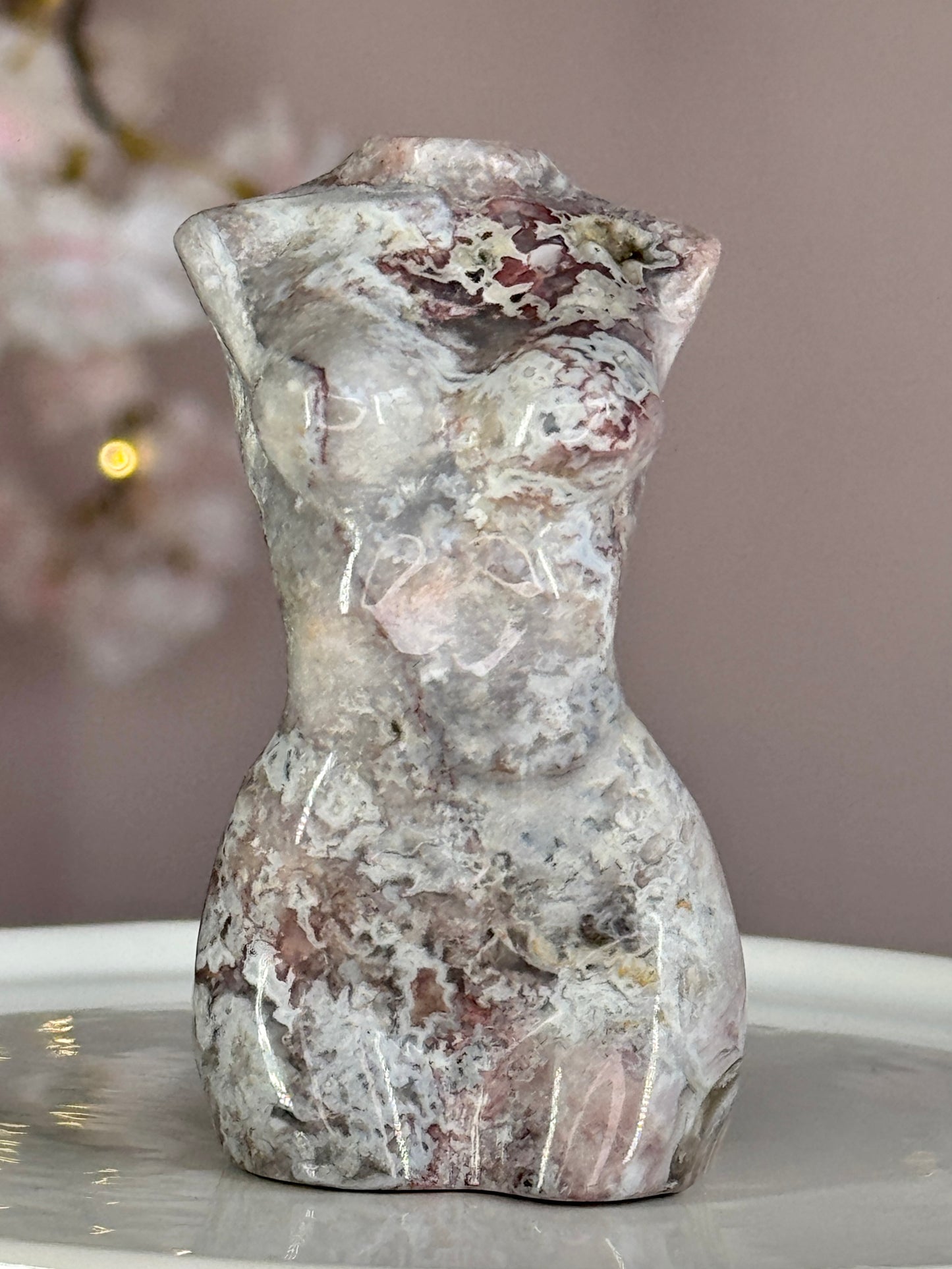 Moss Agate Goddess Bodies