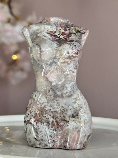 Moss Agate Goddess Bodies