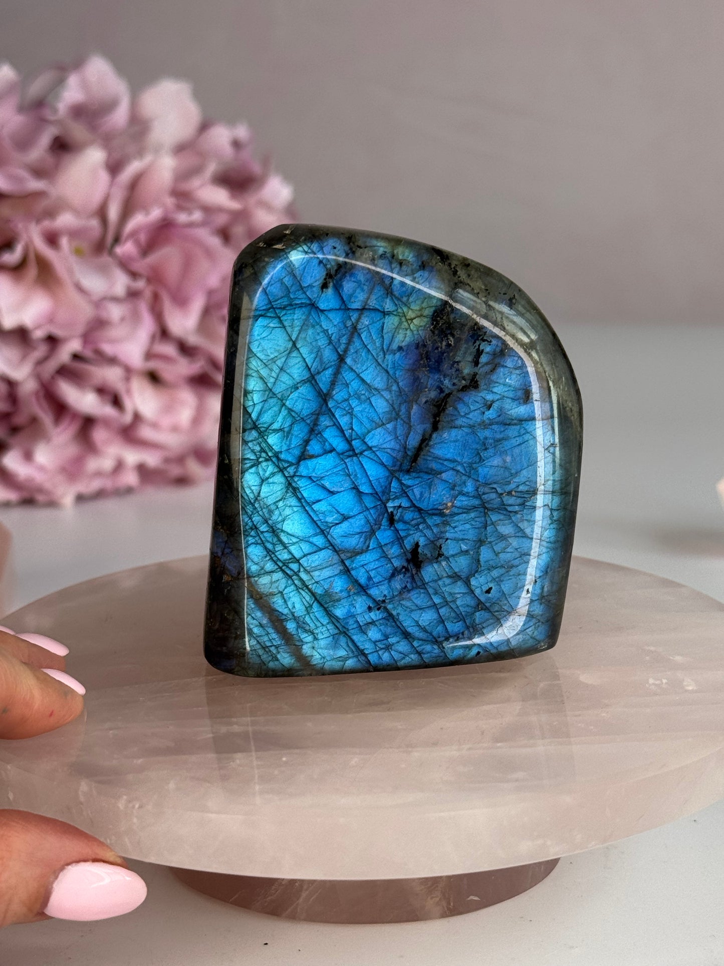 Flashy Labradorite Free-Form | High-Flash Display Crystal