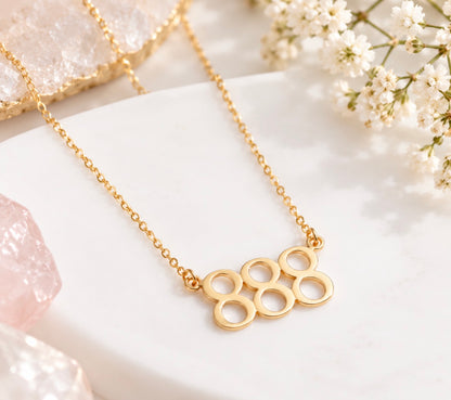 Angel number necklace| 18K Gold Over Sterling Silver Angel Number Necklace | 111–888 ✨