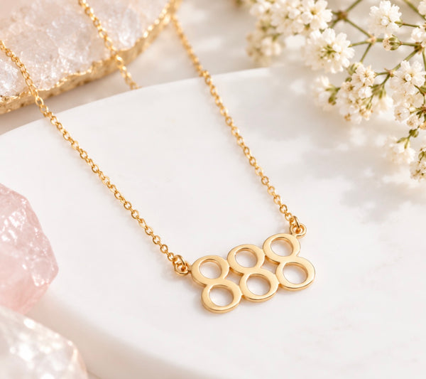 Angel number necklace| 18K Gold Over Sterling Silver Angel Number Necklace | 111–888 ✨