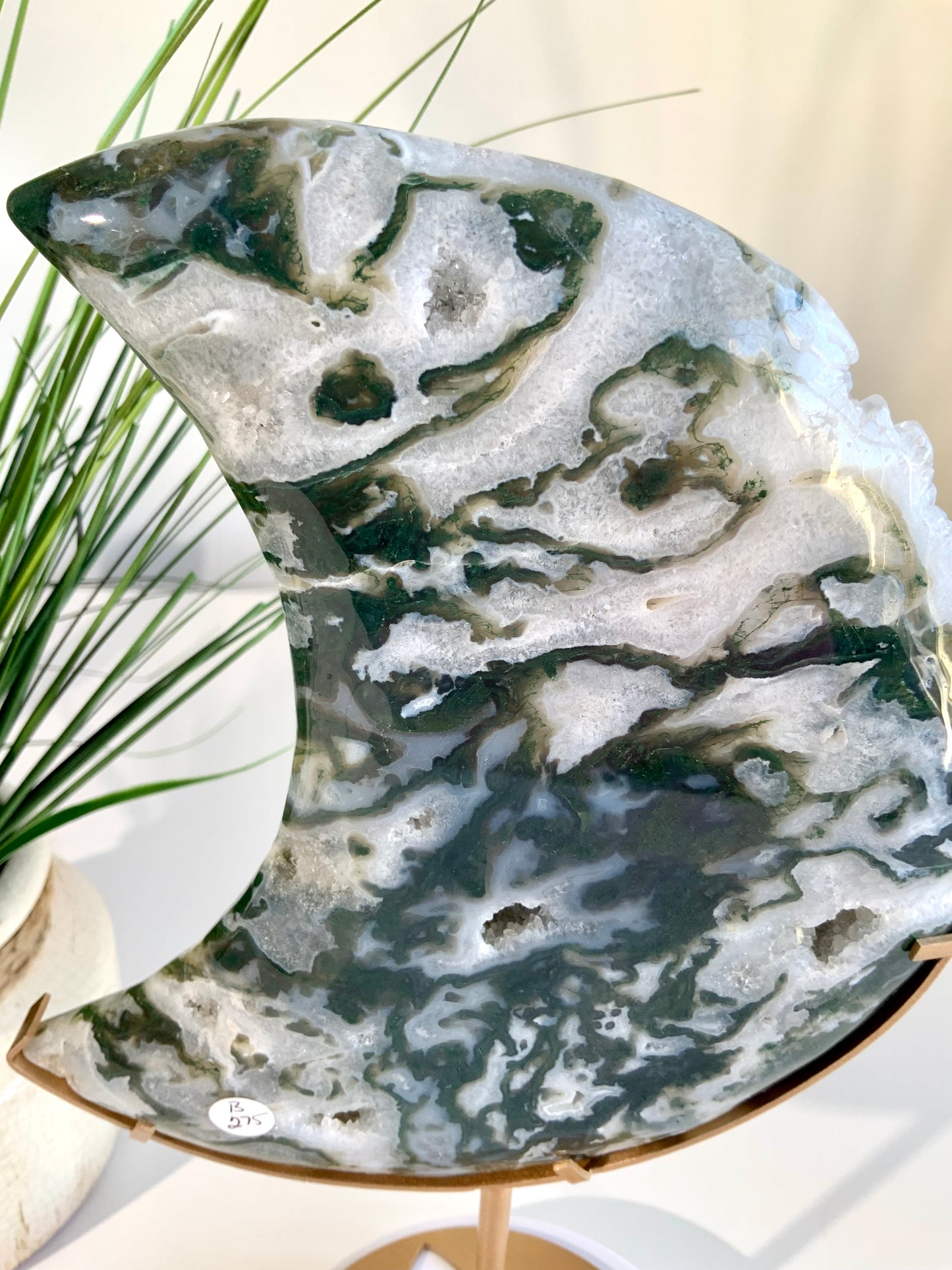 Moss Agate moon