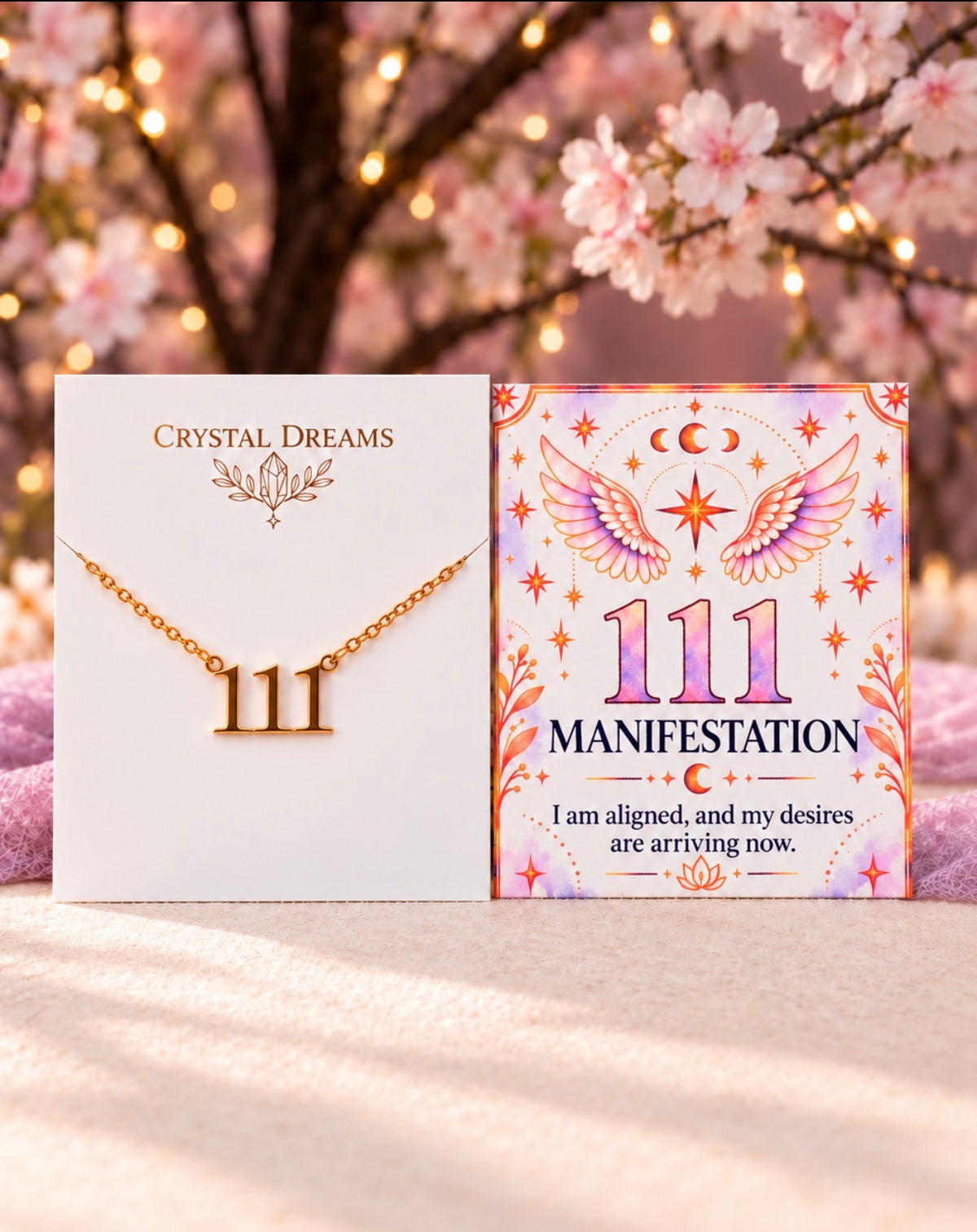 Angel number necklace| 18K Gold Over Sterling Silver Angel Number Necklace | 111–888 ✨