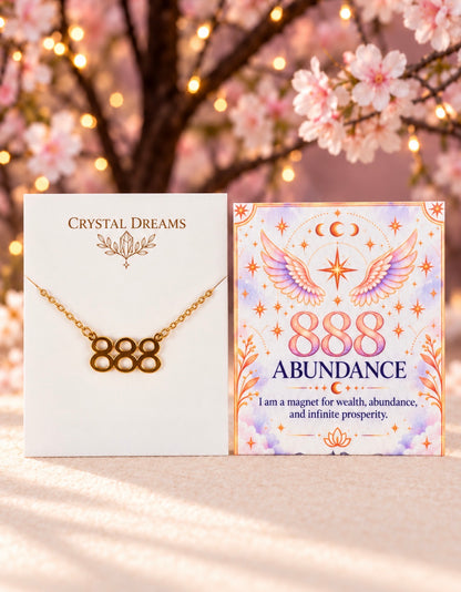 Angel number necklace| 18K Gold Over Sterling Silver Angel Number Necklace | 111–888 ✨