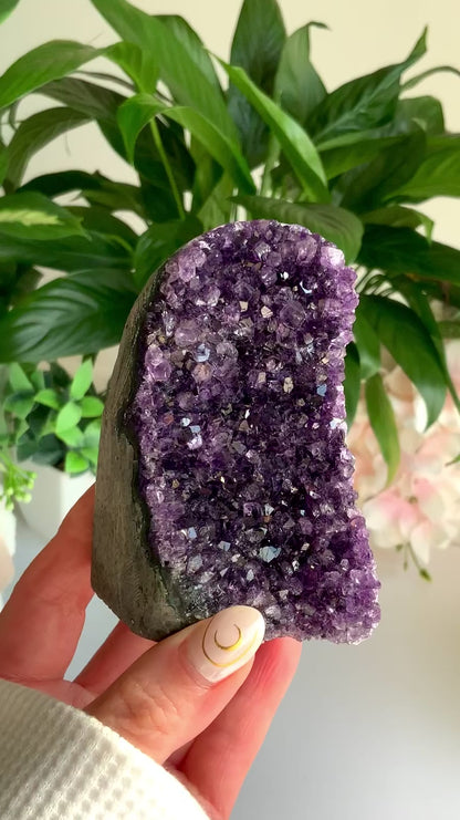 Uruguay Amethyst Cut Base — Peace | Calm | Intuition