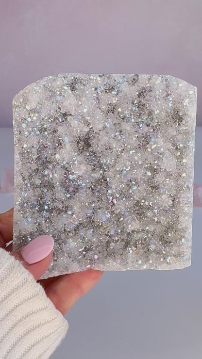 Aura Sugar Druzy Quartz
