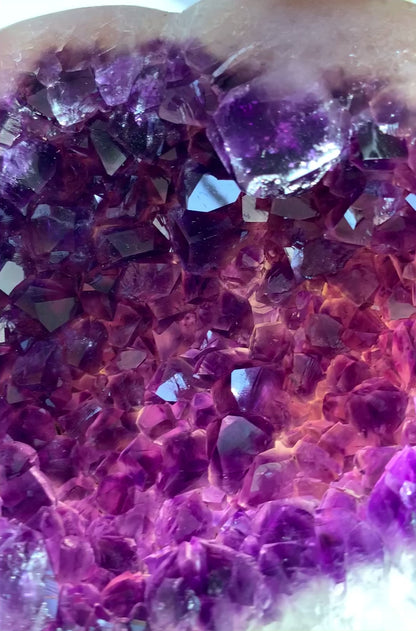 Beautiful amethyst heart